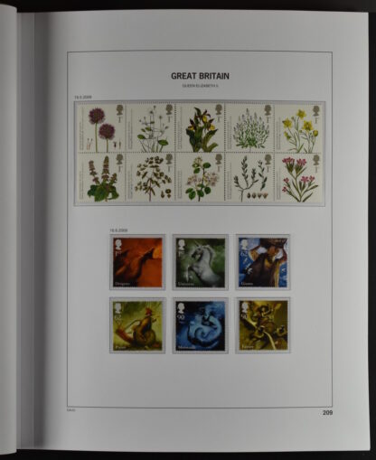 GREAT BRITAIN, PART COLLECTIONS DAVO PRINTED ALBUM 1840–2013 ×2, as new! / <i>GROSSBRITANNIEN, ZWEI TEILSAMLUNGEN DAVO-VORDRUCKALBUM 1840-2013, sozusagen neuwertig!</i> - Image 71