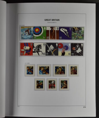 GREAT BRITAIN, PART COLLECTIONS DAVO PRINTED ALBUM 1840–2013 ×2, as new! / <i>GROSSBRITANNIEN, ZWEI TEILSAMLUNGEN DAVO-VORDRUCKALBUM 1840-2013, sozusagen neuwertig!</i> - Image 68