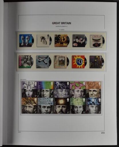 GREAT BRITAIN, PART COLLECTIONS DAVO PRINTED ALBUM 1840–2013 ×2, as new! / <i>GROSSBRITANNIEN, ZWEI TEILSAMLUNGEN DAVO-VORDRUCKALBUM 1840-2013, sozusagen neuwertig!</i> - Image 66
