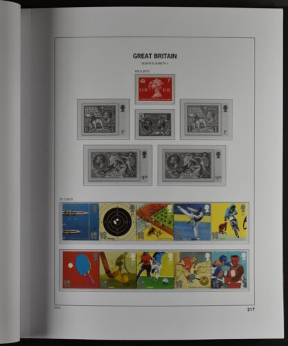 GREAT BRITAIN, PART COLLECTIONS DAVO PRINTED ALBUM 1840–2013 ×2, as new! / <i>GROSSBRITANNIEN, ZWEI TEILSAMLUNGEN DAVO-VORDRUCKALBUM 1840-2013, sozusagen neuwertig!</i> - Image 63