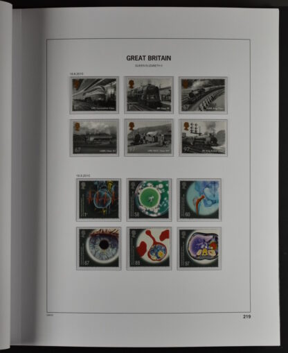 GREAT BRITAIN, PART COLLECTIONS DAVO PRINTED ALBUM 1840–2013 ×2, as new! / <i>GROSSBRITANNIEN, ZWEI TEILSAMLUNGEN DAVO-VORDRUCKALBUM 1840-2013, sozusagen neuwertig!</i> - Image 62