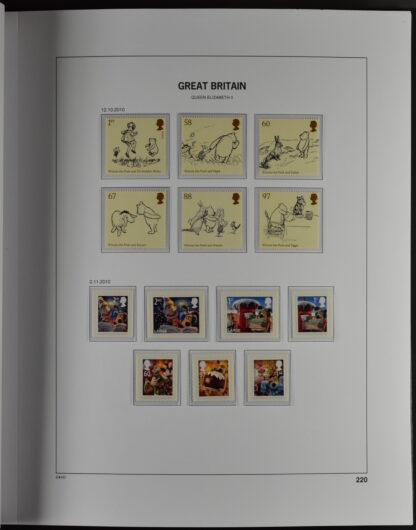 GREAT BRITAIN, PART COLLECTIONS DAVO PRINTED ALBUM 1840–2013 ×2, as new! / <i>GROSSBRITANNIEN, ZWEI TEILSAMLUNGEN DAVO-VORDRUCKALBUM 1840-2013, sozusagen neuwertig!</i> - Image 61