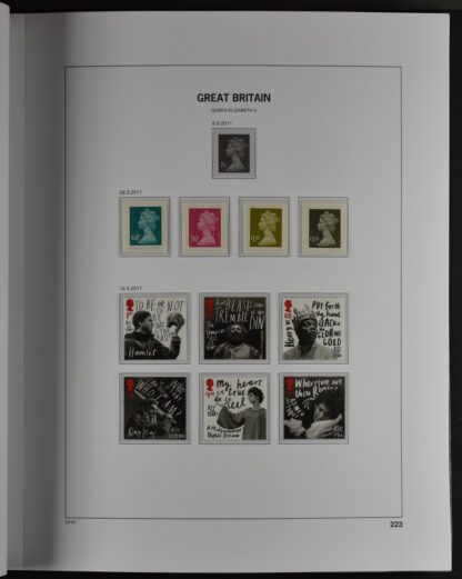 GREAT BRITAIN, PART COLLECTIONS DAVO PRINTED ALBUM 1840–2013 ×2, as new! / <i>GROSSBRITANNIEN, ZWEI TEILSAMLUNGEN DAVO-VORDRUCKALBUM 1840-2013, sozusagen neuwertig!</i> - Image 58