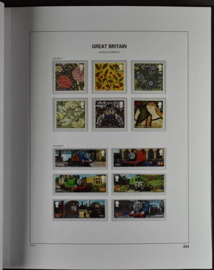 GREAT BRITAIN, PART COLLECTIONS DAVO PRINTED ALBUM 1840–2013 ×2, as new! / <i>GROSSBRITANNIEN, ZWEI TEILSAMLUNGEN DAVO-VORDRUCKALBUM 1840-2013, sozusagen neuwertig!</i> - Image 57