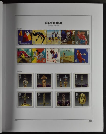 GREAT BRITAIN, PART COLLECTIONS DAVO PRINTED ALBUM 1840–2013 ×2, as new! / <i>GROSSBRITANNIEN, ZWEI TEILSAMLUNGEN DAVO-VORDRUCKALBUM 1840-2013, sozusagen neuwertig!</i> - Image 56