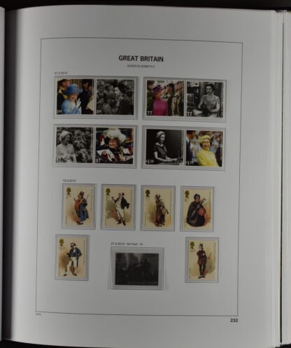 GREAT BRITAIN, PART COLLECTIONS DAVO PRINTED ALBUM 1840–2013 ×2, as new! / <i>GROSSBRITANNIEN, ZWEI TEILSAMLUNGEN DAVO-VORDRUCKALBUM 1840-2013, sozusagen neuwertig!</i> - Image 49