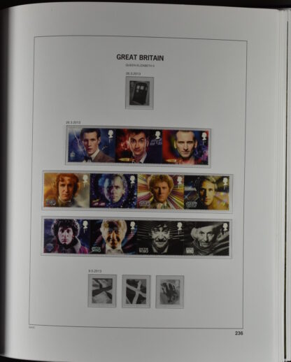GREAT BRITAIN, PART COLLECTIONS DAVO PRINTED ALBUM 1840–2013 ×2, as new! / <i>GROSSBRITANNIEN, ZWEI TEILSAMLUNGEN DAVO-VORDRUCKALBUM 1840-2013, sozusagen neuwertig!</i> - Image 40