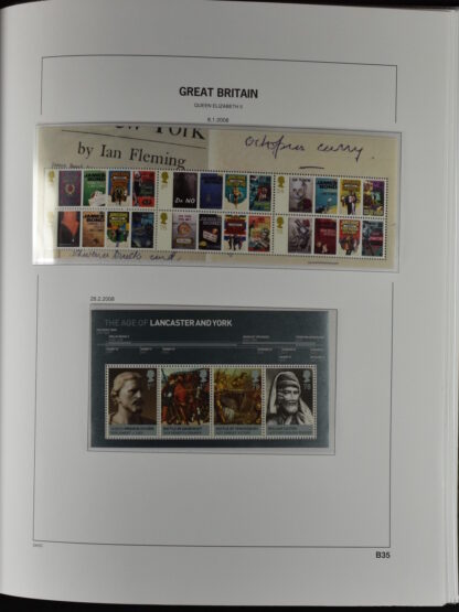 GREAT BRITAIN, PART COLLECTIONS DAVO PRINTED ALBUM 1840–2013 ×2, as new! / <i>GROSSBRITANNIEN, ZWEI TEILSAMLUNGEN DAVO-VORDRUCKALBUM 1840-2013, sozusagen neuwertig!</i> - Image 38