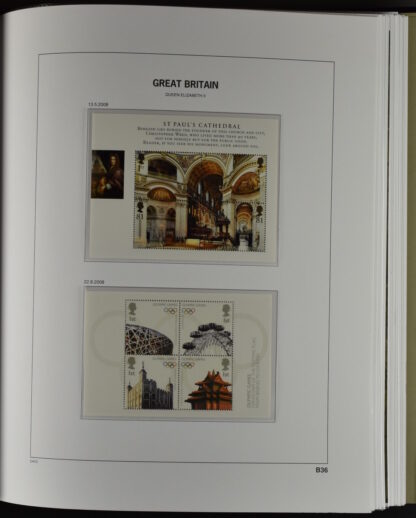 GREAT BRITAIN, PART COLLECTIONS DAVO PRINTED ALBUM 1840–2013 ×2, as new! / <i>GROSSBRITANNIEN, ZWEI TEILSAMLUNGEN DAVO-VORDRUCKALBUM 1840-2013, sozusagen neuwertig!</i> - Image 37