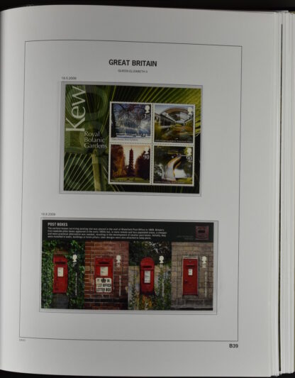 GREAT BRITAIN, PART COLLECTIONS DAVO PRINTED ALBUM 1840–2013 ×2, as new! / <i>GROSSBRITANNIEN, ZWEI TEILSAMLUNGEN DAVO-VORDRUCKALBUM 1840-2013, sozusagen neuwertig!</i> - Image 34