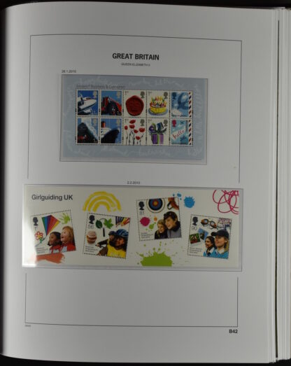 GREAT BRITAIN, PART COLLECTIONS DAVO PRINTED ALBUM 1840–2013 ×2, as new! / <i>GROSSBRITANNIEN, ZWEI TEILSAMLUNGEN DAVO-VORDRUCKALBUM 1840-2013, sozusagen neuwertig!</i> - Image 31