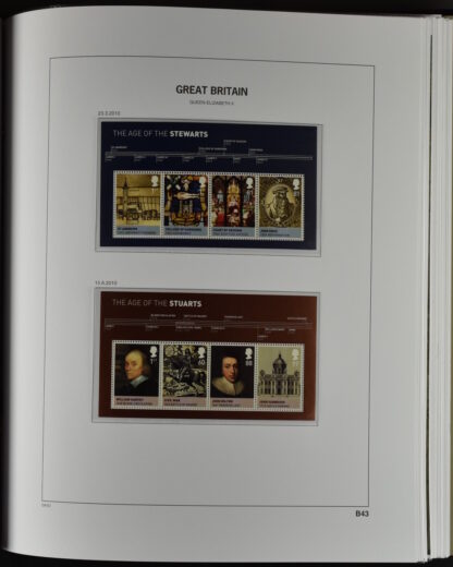 GREAT BRITAIN, PART COLLECTIONS DAVO PRINTED ALBUM 1840–2013 ×2, as new! / <i>GROSSBRITANNIEN, ZWEI TEILSAMLUNGEN DAVO-VORDRUCKALBUM 1840-2013, sozusagen neuwertig!</i> - Image 30