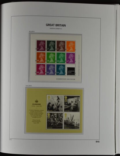 GREAT BRITAIN, PART COLLECTIONS DAVO PRINTED ALBUM 1840–2013 ×2, as new! / <i>GROSSBRITANNIEN, ZWEI TEILSAMLUNGEN DAVO-VORDRUCKALBUM 1840-2013, sozusagen neuwertig!</i> - Image 28