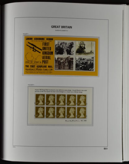 GREAT BRITAIN, PART COLLECTIONS DAVO PRINTED ALBUM 1840–2013 ×2, as new! / <i>GROSSBRITANNIEN, ZWEI TEILSAMLUNGEN DAVO-VORDRUCKALBUM 1840-2013, sozusagen neuwertig!</i> - Image 22