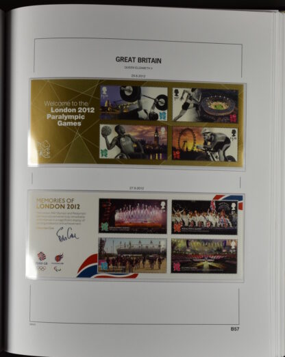 GREAT BRITAIN, PART COLLECTIONS DAVO PRINTED ALBUM 1840–2013 ×2, as new! / <i>GROSSBRITANNIEN, ZWEI TEILSAMLUNGEN DAVO-VORDRUCKALBUM 1840-2013, sozusagen neuwertig!</i> - Image 18