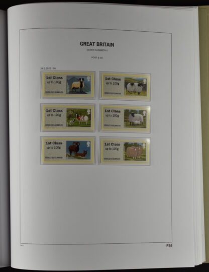 GREAT BRITAIN, PART COLLECTIONS DAVO PRINTED ALBUM 1840–2013 ×2, as new! / <i>GROSSBRITANNIEN, ZWEI TEILSAMLUNGEN DAVO-VORDRUCKALBUM 1840-2013, sozusagen neuwertig!</i> - Image 9