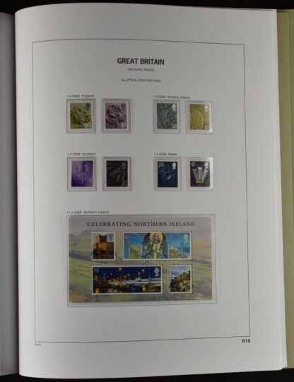 GREAT BRITAIN, PART COLLECTIONS DAVO PRINTED ALBUM 1840–2013 ×2, as new! / <i>GROSSBRITANNIEN, ZWEI TEILSAMLUNGEN DAVO-VORDRUCKALBUM 1840-2013, sozusagen neuwertig!</i> - Image 6