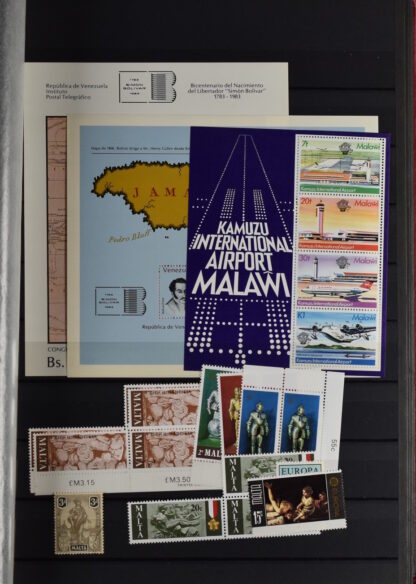 TWO STOCKBOOKS MOSTLY TOPICAL STAMPS AS IS / <i>Zwei Einsteckbücher mit meist thematischen Marken meist postfrisch, angeboten wie besehen</i> - Image 6