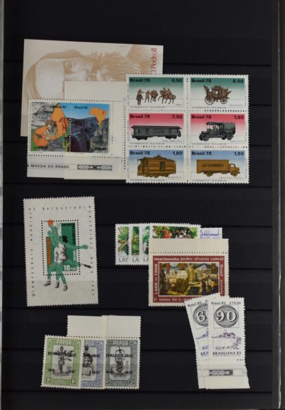 TWO STOCKBOOKS MOSTLY TOPICAL STAMPS AS IS / <i>Zwei Einsteckbücher mit meist thematischen Marken meist postfrisch, angeboten wie besehen</i> - Image 8