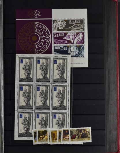 TWO STOCKBOOKS MOSTLY TOPICAL STAMPS AS IS / <i>Zwei Einsteckbücher mit meist thematischen Marken meist postfrisch, angeboten wie besehen</i> - Image 16