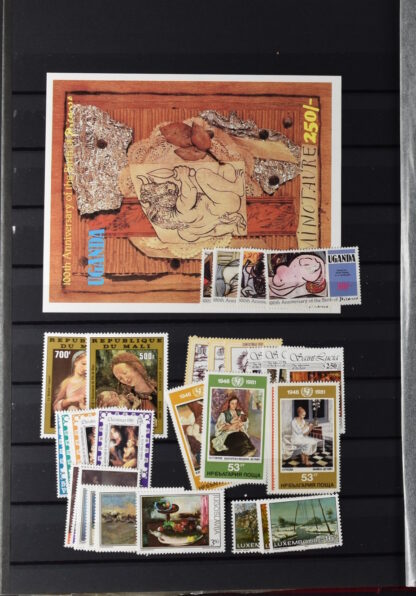 TWO STOCKBOOKS MOSTLY TOPICAL STAMPS AS IS / <i>Zwei Einsteckbücher mit meist thematischen Marken meist postfrisch, angeboten wie besehen</i> - Image 27