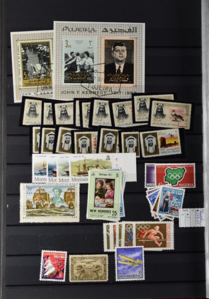 TWO STOCKBOOKS MOSTLY TOPICAL STAMPS AS IS / <i>Zwei Einsteckbücher mit meist thematischen Marken meist postfrisch, angeboten wie besehen</i> - Image 29