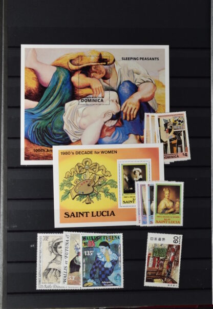 TWO STOCKBOOKS MOSTLY TOPICAL STAMPS AS IS / <i>Zwei Einsteckbücher mit meist thematischen Marken meist postfrisch, angeboten wie besehen</i> - Image 31