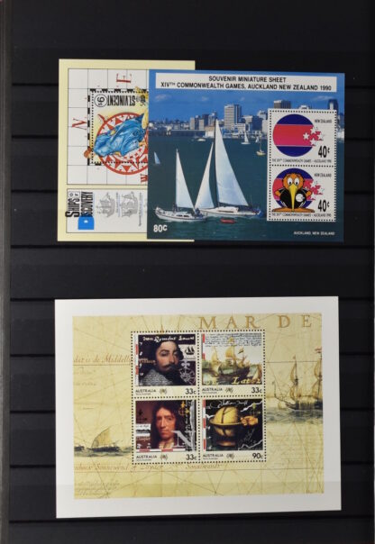 TWO STOCKBOOKS MOSTLY TOPICAL STAMPS AS IS / <i>Zwei Einsteckbücher mit meist thematischen Marken meist postfrisch, angeboten wie besehen</i> - Image 34