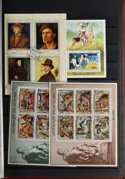 TWO STOCKBOOKS MOSTLY TOPICAL STAMPS AS IS / <i>Zwei Einsteckbücher mit meist thematischen Marken meist postfrisch, angeboten wie besehen</i> - Image 41