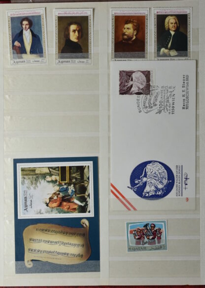 TWO STOCKBOOKS MOSTLY TOPICAL STAMPS AS IS / <i>Zwei Einsteckbücher mit meist thematischen Marken meist postfrisch, angeboten wie besehen</i> - Image 50