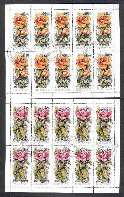 BHUTAN,  SUPERB COLLECTION MOSTLY 3D, MOSTLY NH **! - Image 4