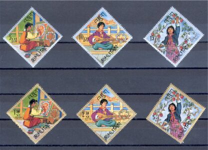 BHUTAN,  SUPERB COLLECTION MOSTLY 3D, MOSTLY NH **! - Image 17