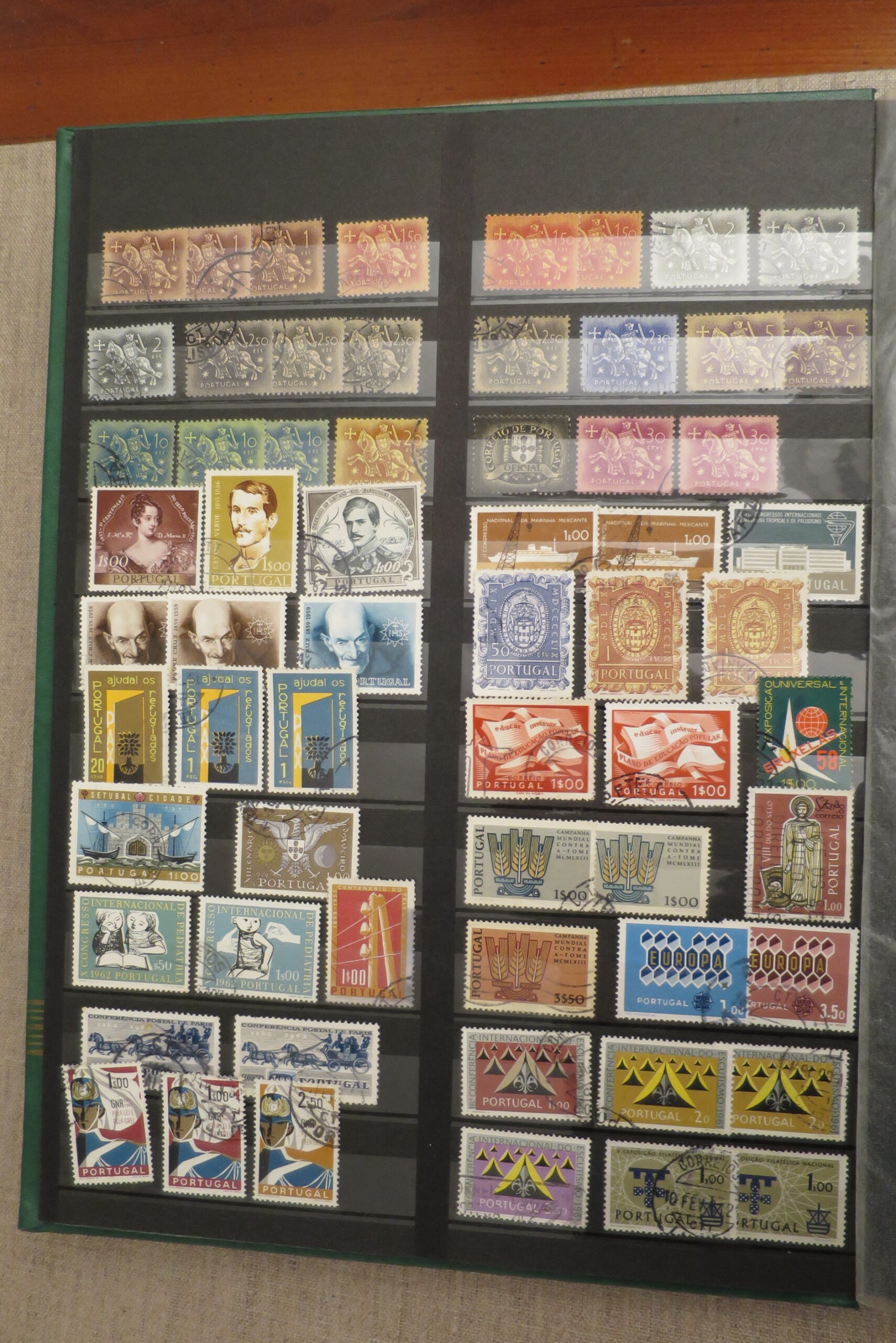 PORTUGAL + PORTUGUESE COLONIES STOCK BOOK / <i>PORTUGAL / PORTUGIESISCHE KOLONIEN –</i> - Image 19