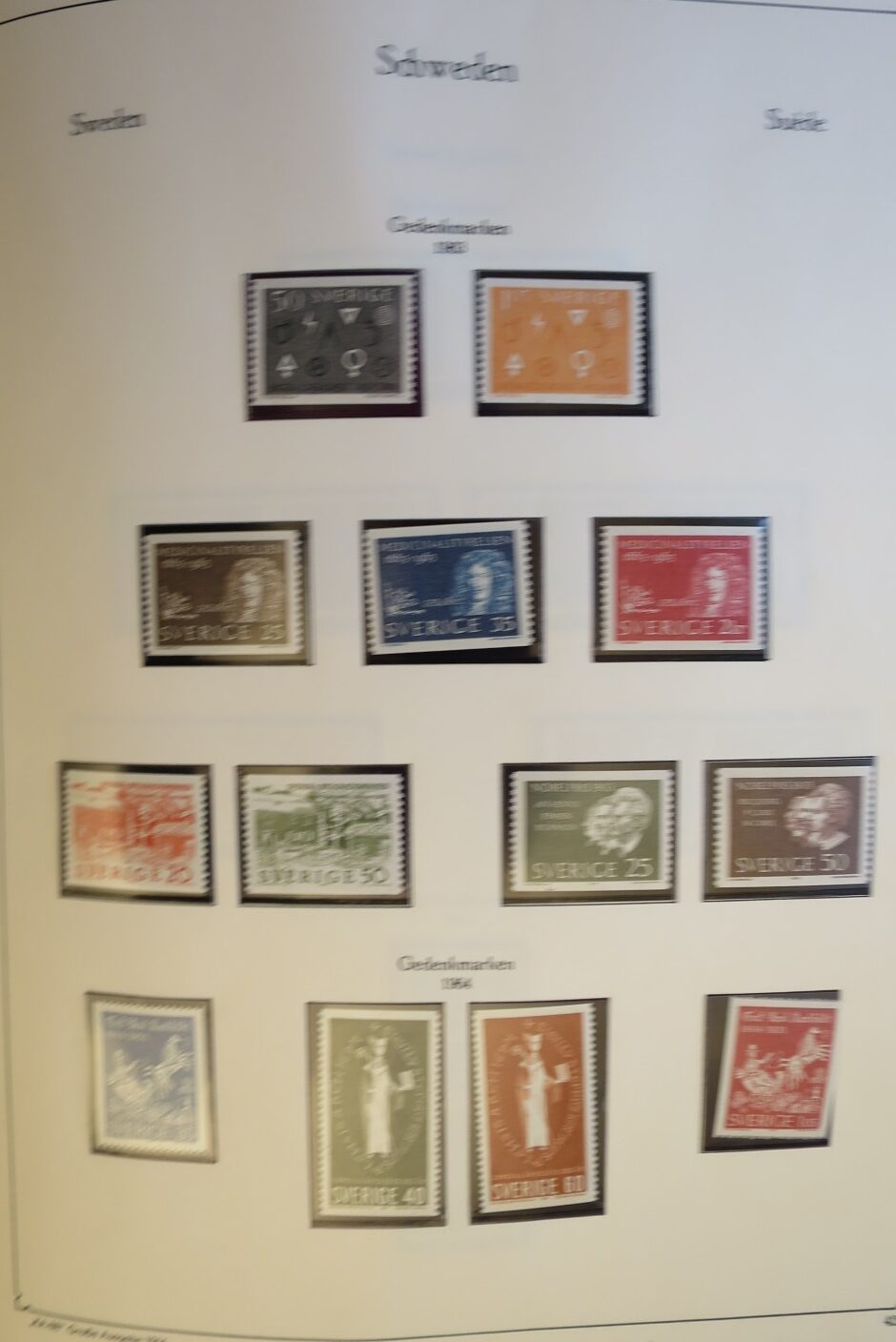 SWEDEN COLLECTION 1963-89, ALL NEVER HINGED SCHWEDEN – <i>SAMMLUNG 1963–1989, SAEMTLICH POSTFRISCH </i> - Image 2
