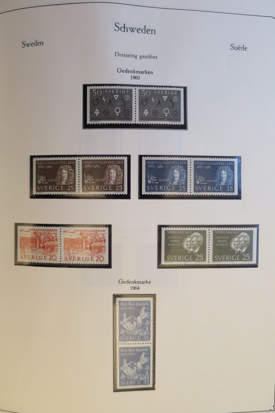SWEDEN COLLECTION 1963-89, ALL NEVER HINGED SCHWEDEN – <i>SAMMLUNG 1963–1989, SAEMTLICH POSTFRISCH </i> - Image 3