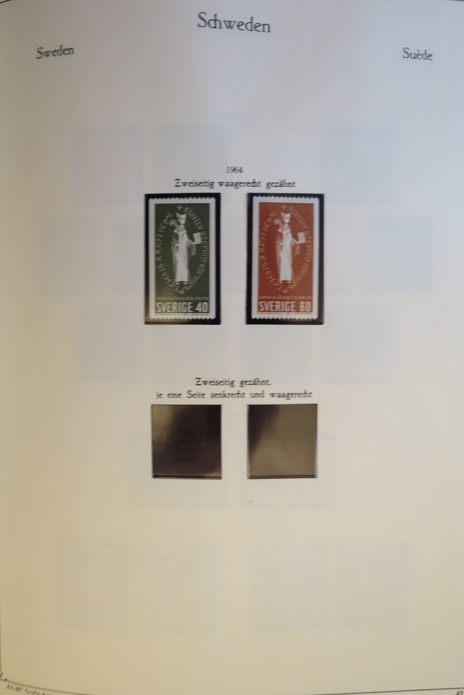 SWEDEN COLLECTION 1963-89, ALL NEVER HINGED SCHWEDEN – <i>SAMMLUNG 1963–1989, SAEMTLICH POSTFRISCH </i> - Image 4