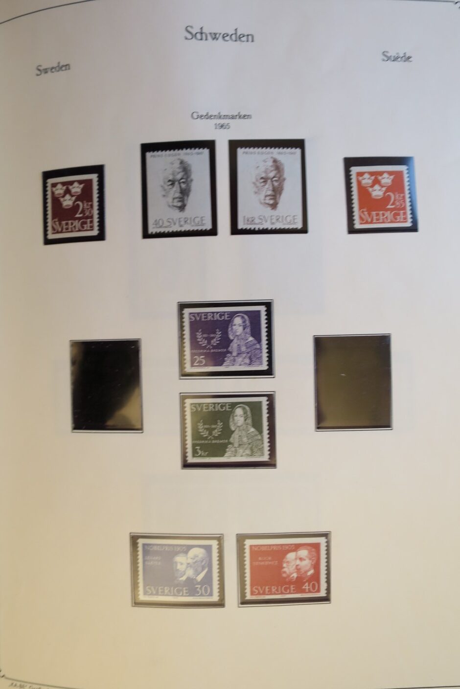 SWEDEN COLLECTION 1963-89, ALL NEVER HINGED SCHWEDEN – <i>SAMMLUNG 1963–1989, SAEMTLICH POSTFRISCH </i> - Image 7