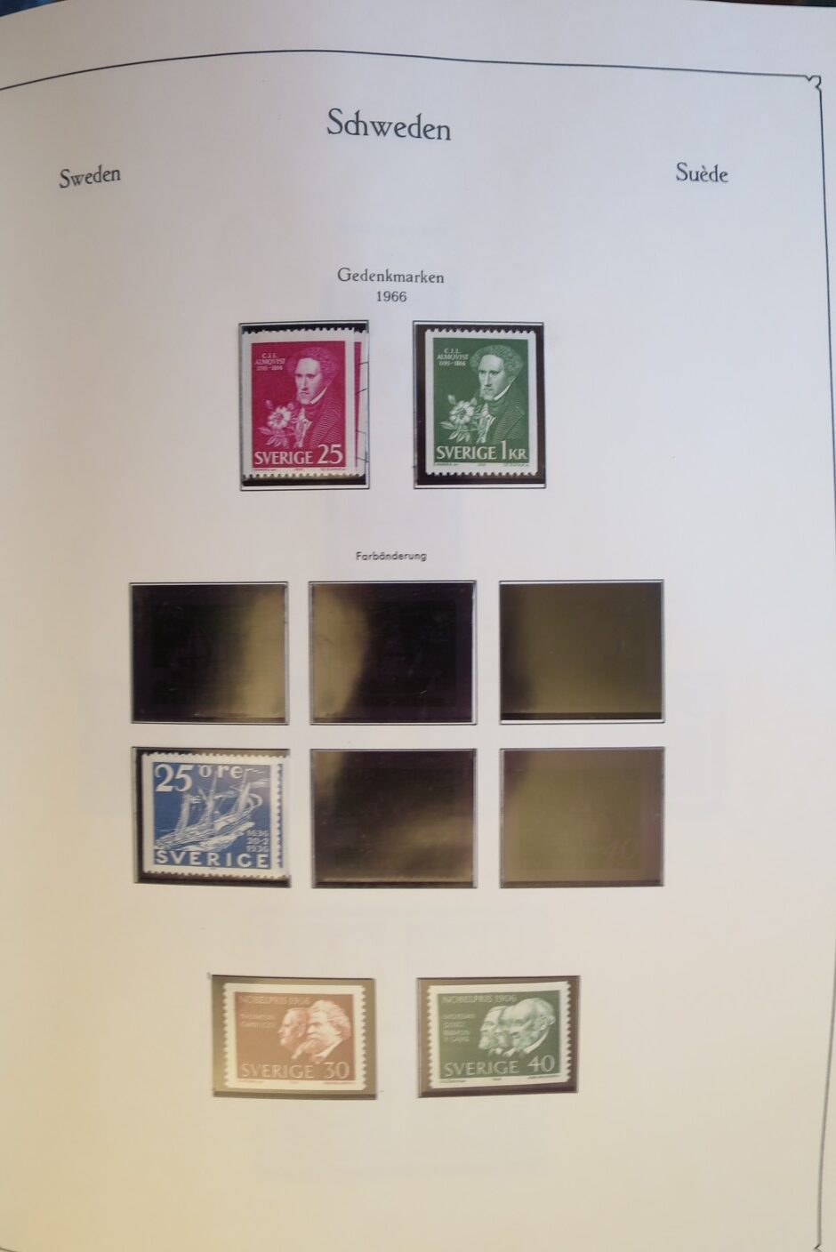 SWEDEN COLLECTION 1963-89, ALL NEVER HINGED SCHWEDEN – <i>SAMMLUNG 1963–1989, SAEMTLICH POSTFRISCH </i> - Image 12