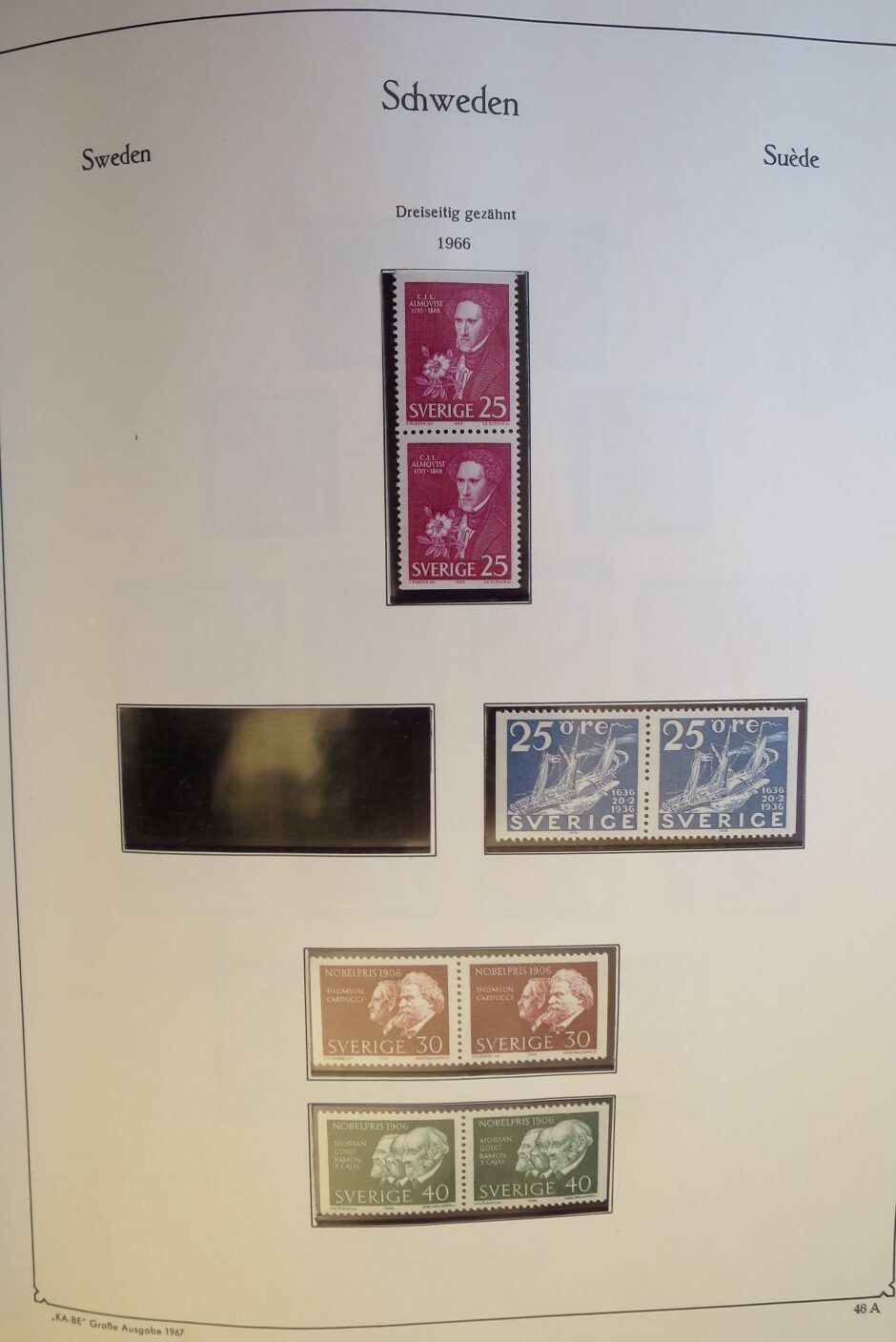 SWEDEN COLLECTION 1963-89, ALL NEVER HINGED SCHWEDEN – <i>SAMMLUNG 1963–1989, SAEMTLICH POSTFRISCH </i> - Image 13