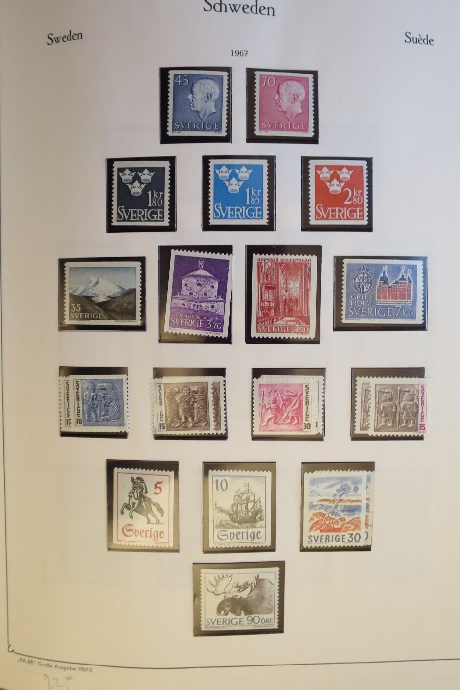 SWEDEN COLLECTION 1963-89, ALL NEVER HINGED SCHWEDEN – <i>SAMMLUNG 1963–1989, SAEMTLICH POSTFRISCH </i> - Image 14