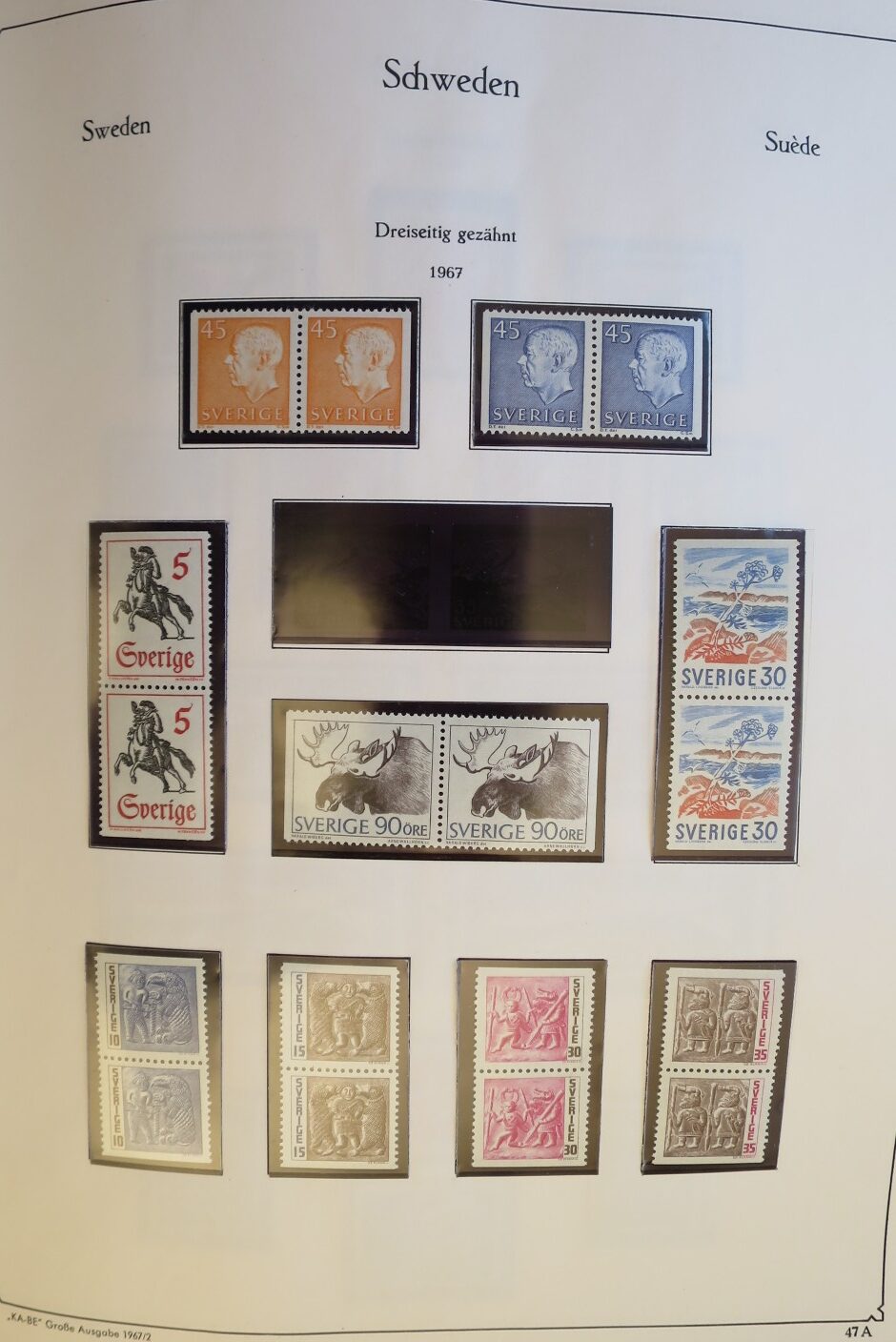 SWEDEN COLLECTION 1963-89, ALL NEVER HINGED SCHWEDEN – <i>SAMMLUNG 1963–1989, SAEMTLICH POSTFRISCH </i> - Image 15