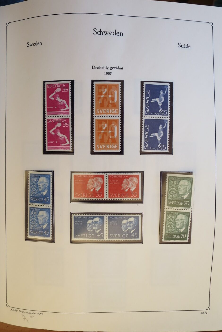 SWEDEN COLLECTION 1963-89, ALL NEVER HINGED SCHWEDEN – <i>SAMMLUNG 1963–1989, SAEMTLICH POSTFRISCH </i> - Image 17