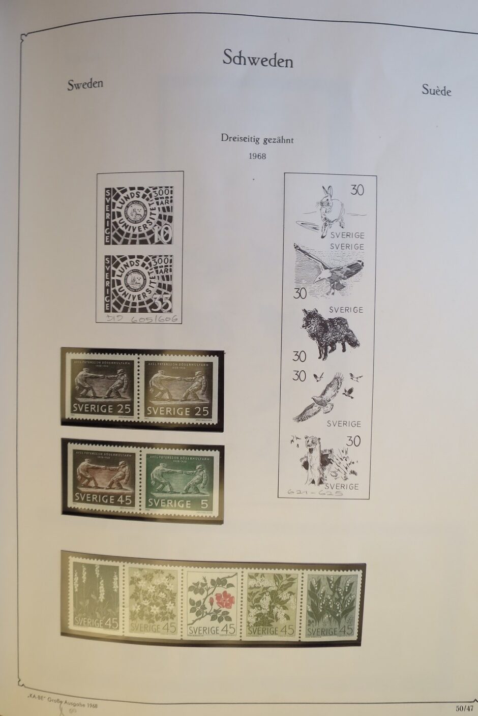 SWEDEN COLLECTION 1963-89, ALL NEVER HINGED SCHWEDEN – <i>SAMMLUNG 1963–1989, SAEMTLICH POSTFRISCH </i> - Image 20