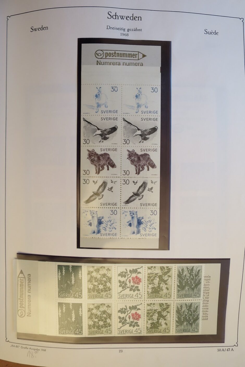 SWEDEN COLLECTION 1963-89, ALL NEVER HINGED SCHWEDEN – <i>SAMMLUNG 1963–1989, SAEMTLICH POSTFRISCH </i> - Image 21