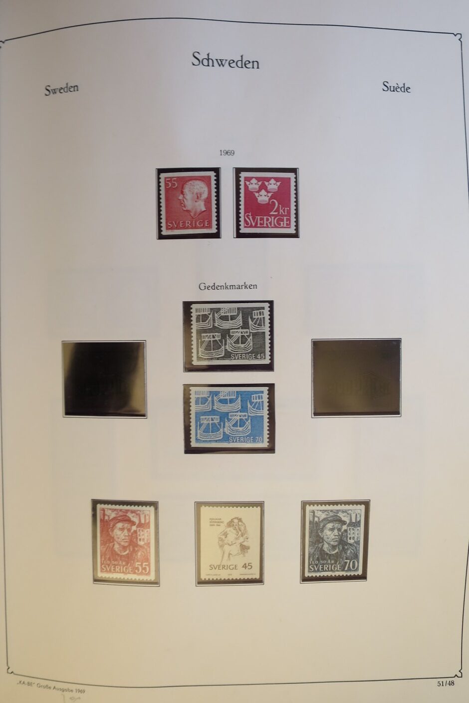SWEDEN COLLECTION 1963-89, ALL NEVER HINGED SCHWEDEN – <i>SAMMLUNG 1963–1989, SAEMTLICH POSTFRISCH </i> - Image 23