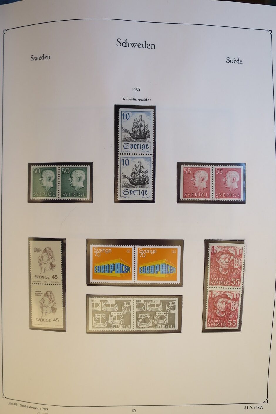 SWEDEN COLLECTION 1963-89, ALL NEVER HINGED SCHWEDEN – <i>SAMMLUNG 1963–1989, SAEMTLICH POSTFRISCH </i> - Image 24