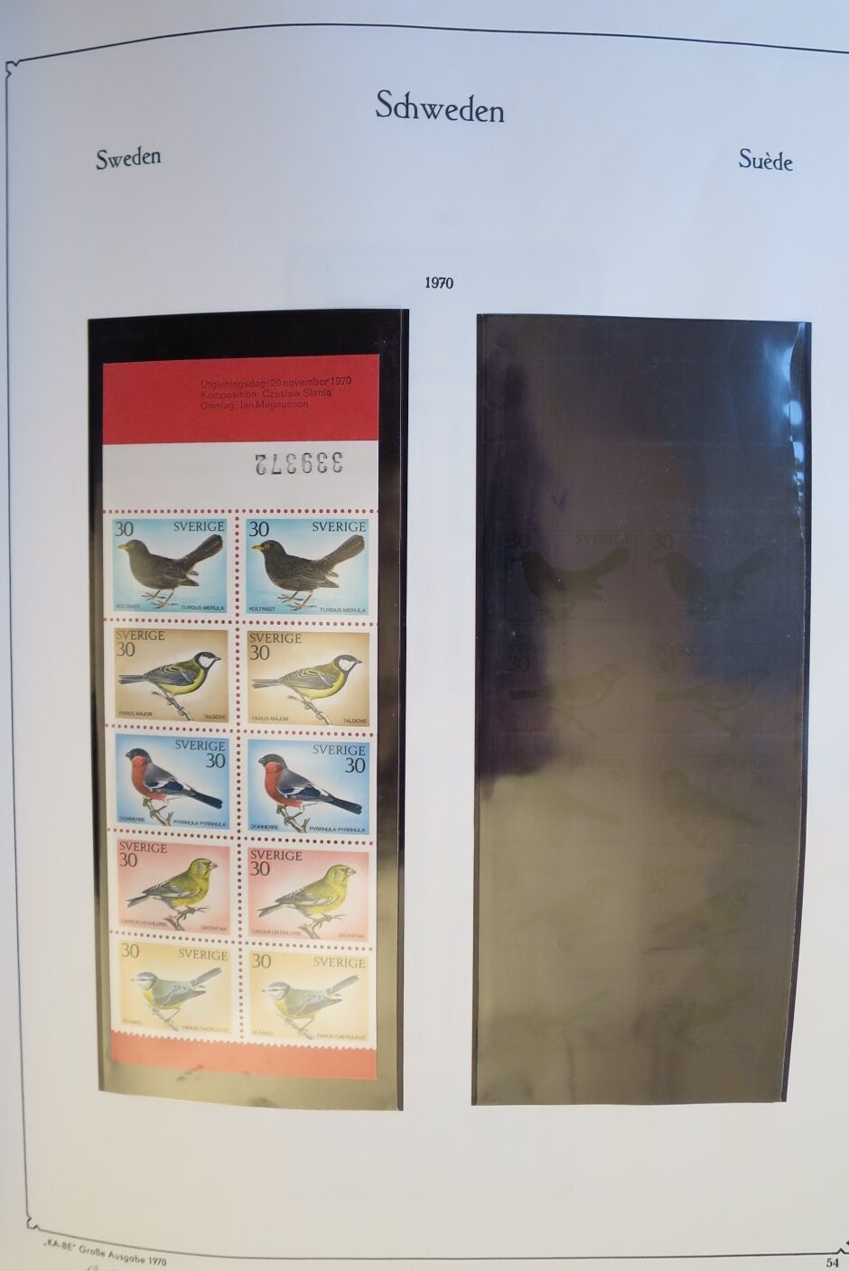 SWEDEN COLLECTION 1963-89, ALL NEVER HINGED SCHWEDEN – <i>SAMMLUNG 1963–1989, SAEMTLICH POSTFRISCH </i> - Image 33