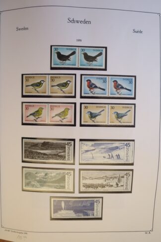 SWEDEN COLLECTION 1963-89, ALL NEVER HINGED SCHWEDEN – <i>SAMMLUNG 1963–1989, SAEMTLICH POSTFRISCH </i>