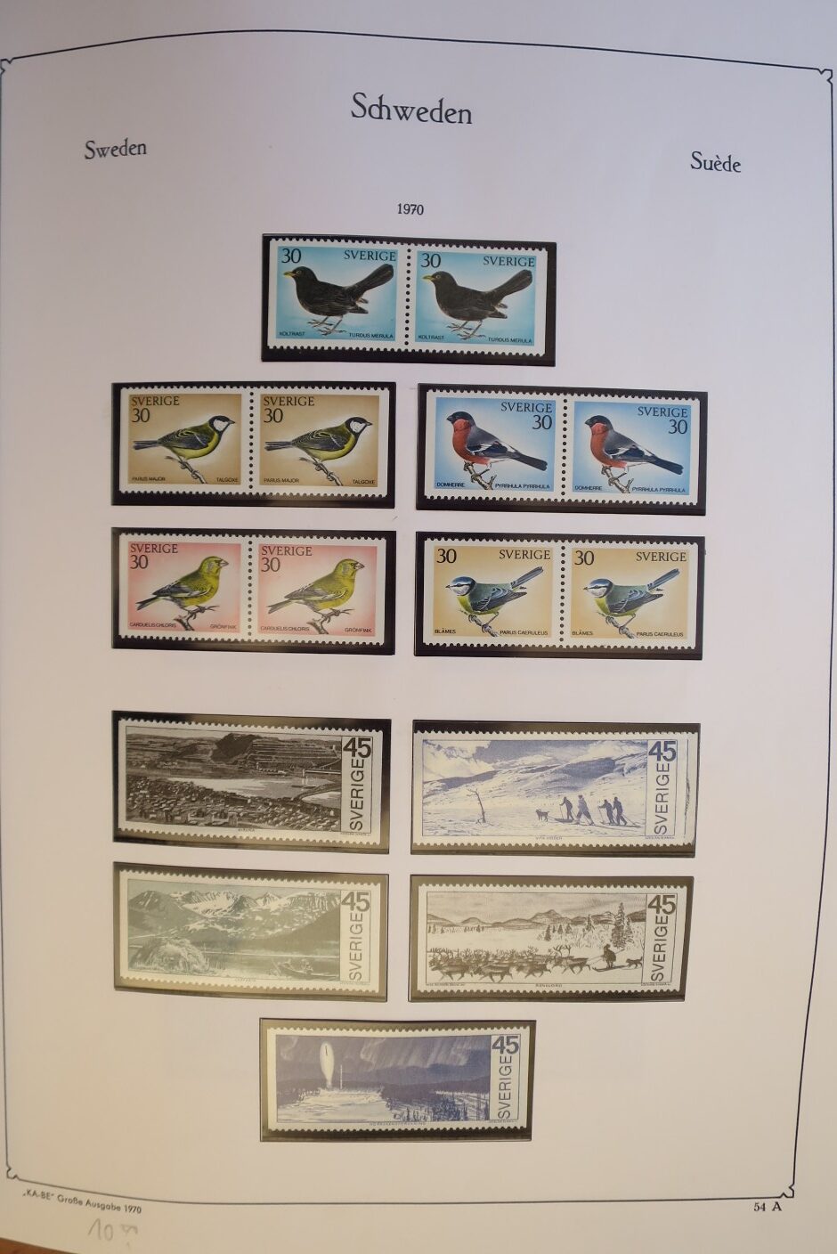 SWEDEN COLLECTION 1963-89, ALL NEVER HINGED SCHWEDEN – <i>SAMMLUNG 1963–1989, SAEMTLICH POSTFRISCH </i>