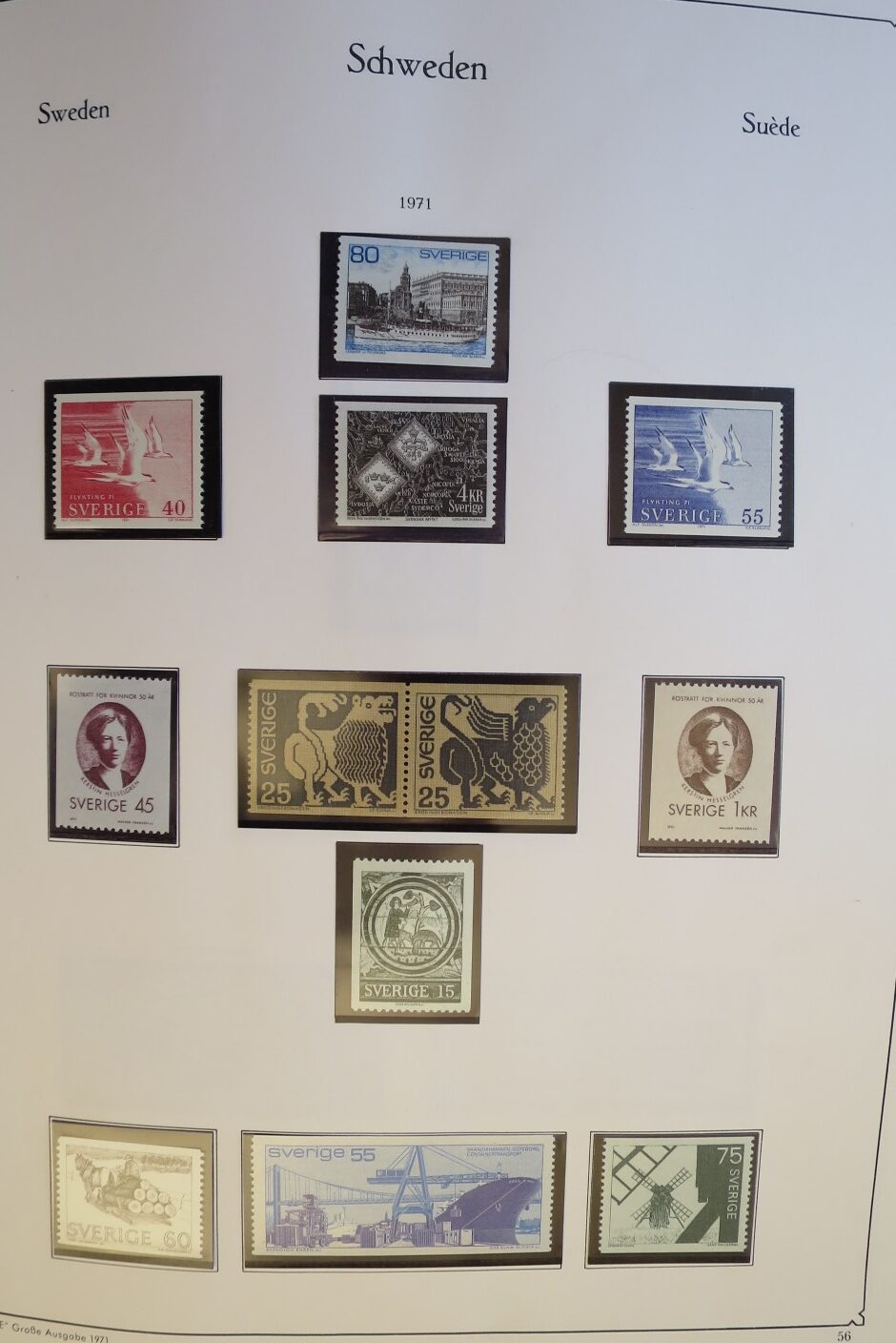 SWEDEN COLLECTION 1963-89, ALL NEVER HINGED SCHWEDEN – <i>SAMMLUNG 1963–1989, SAEMTLICH POSTFRISCH </i> - Image 37